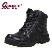 3515强人军靴 正品新款秋冬季男式羊毛靴 潮流中帮休闲皮靴9H-22C