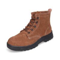 3515强人正品 劳保鞋真皮工作鞋 钢包头安全鞋 防砸防穿刺 G-09003