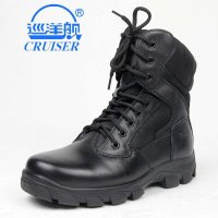 3513巡洋舰正品军靴男靴特种兵男士皮靴中帮军鞋真皮军靴羊毛军靴 9557