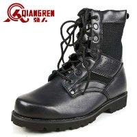 3515强人军靴男特种兵户外徒步靴透气真皮靴子07夏作战靴子强人正品