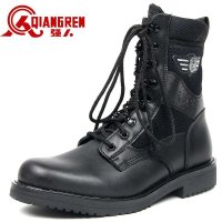 3515强人 军靴 男 特种兵 男式高筒特战靴牛皮 工装靴高帮鞋 男靴真皮飞行靴子 BA9-005