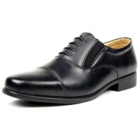 3513巡洋舰男款常服三节头休闲时尚牛皮皮鞋商务正装军鞋男 3513-07