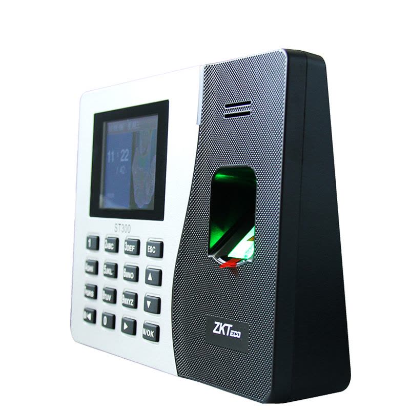 zkteco中控智慧考勤机ST400 指纹式打卡机 上班签到 网络型签到机图片