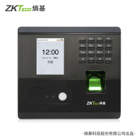 ZKTeco/熵基科技 nFace102-S可见光动态人脸识别考勤机指纹打卡机 人脸指纹秒识别 自助报表