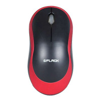 旗键无线鼠标MS548(黑红色)