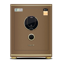 驰球银鲨2代55YSZ2保险柜家用指纹密码全钢高端防撬床头保险箱小型收纳抽屉FPC半导体指纹防盗5种规格线下同款