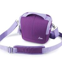莱卡LERCA单肩微单数码相机包 F101小号(紫色)