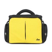 莱卡LERCA单肩斜挎单反数码相机包休闲摄影包F301大号(黄色)