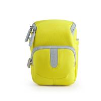 莱卡LERCA单肩斜挎单反数码相机微单相机休闲摄影包K101小号(黄色)