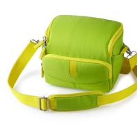 莱卡LERCA单肩斜挎单反数码相机微单相机休闲摄影包K101中号(绿色)