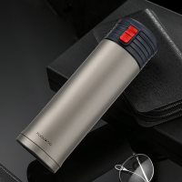 富光车载杯保温杯子 大容量不锈钢汽车水杯壶带茶隔滤网便携550ml