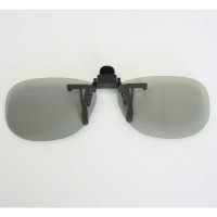 近视专用挂夹式偏光3D眼镜 适用于偏光3D电视,偏光3D显示器,RealD影院,立影3D投影
