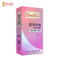 多乐士旗舰店新品12只避孕套玫瑰1盒 安全套 纤薄 玫瑰保险套 男用套 情趣 成人用品