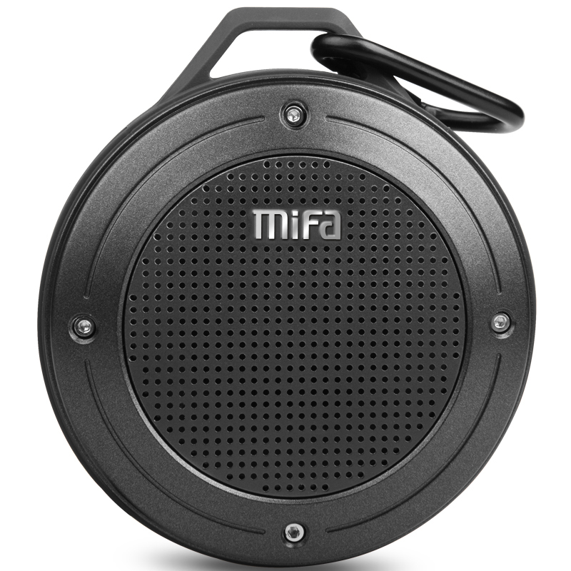 mifa F10无线手机蓝牙音箱4.0户外便携式低音炮迷你小音响HIFI 金刚灰