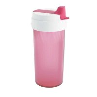 艾可思 翻乐泡茶手感杯子 带茶隔手提式塑料随手杯 环保密封防漏水杯 370ml