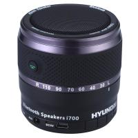 现代 HYUNDAI I700 pro无线车载蓝牙音箱便携插卡收音机低音炮迷你户外小音响 黑色