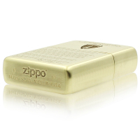正品芝宝zippo防风打火机 纯铜远征盟军 艾森豪威尔辞职宣言