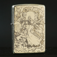 芝宝(ZIPPO)204B品牌打火机和2021牛年新款正版zippo打火机zip瑞兽夜光