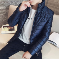 狄拉达(DEIRADA)男装时尚修身立领轻薄羽绒服男潮JM-FT-H03