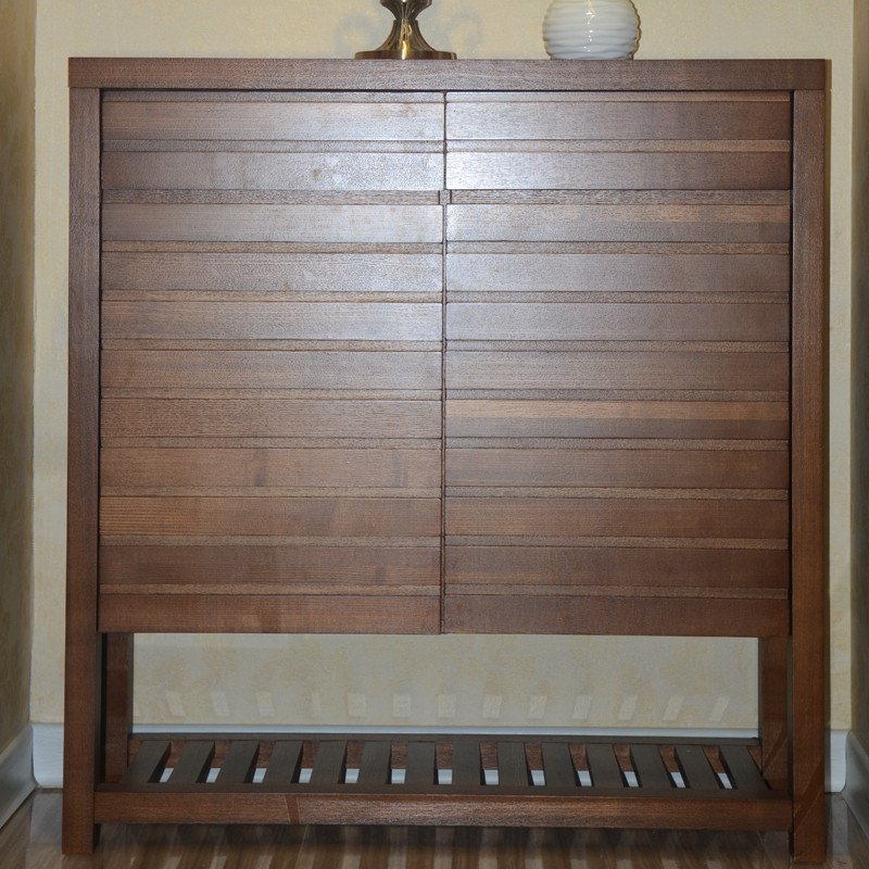 惠宜后现代简约时尚多功能翻门玄关柜 鞋柜 大容量木质鞋柜HY-P031