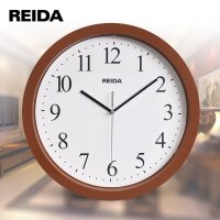 瑞达12英寸静音客厅卧室餐厅挂钟个性时尚简约挂钟精准扫描静音钟