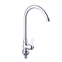 全铜厨房单冷菜盆龙头水槽水龙头可旋转小立式龙头627812