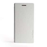 未知素 华为P6 手机壳保护套 侧翻 PU皮 四色可选 电信版、移动版、联通版通用HW10P6 白色