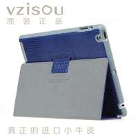 未知素 Genuine Leather 欧洲进口头层牛皮 苹果平板电脑iPad 2/3/4 PA213 蓝色
