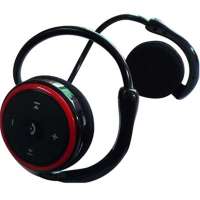 率先蓝牙耳机立体声通用头戴式运动型耳机 4.0版黑底红圈AX-610