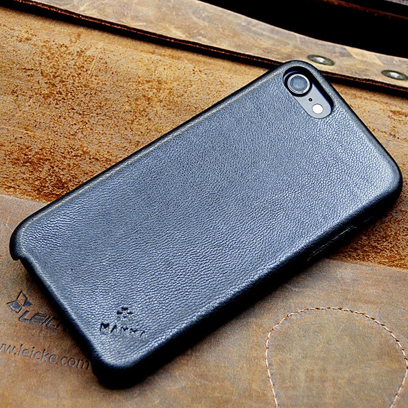 德国Leicke莱克 iphone7plus 手机壳 苹果8P羊皮保护套 iphone...图片