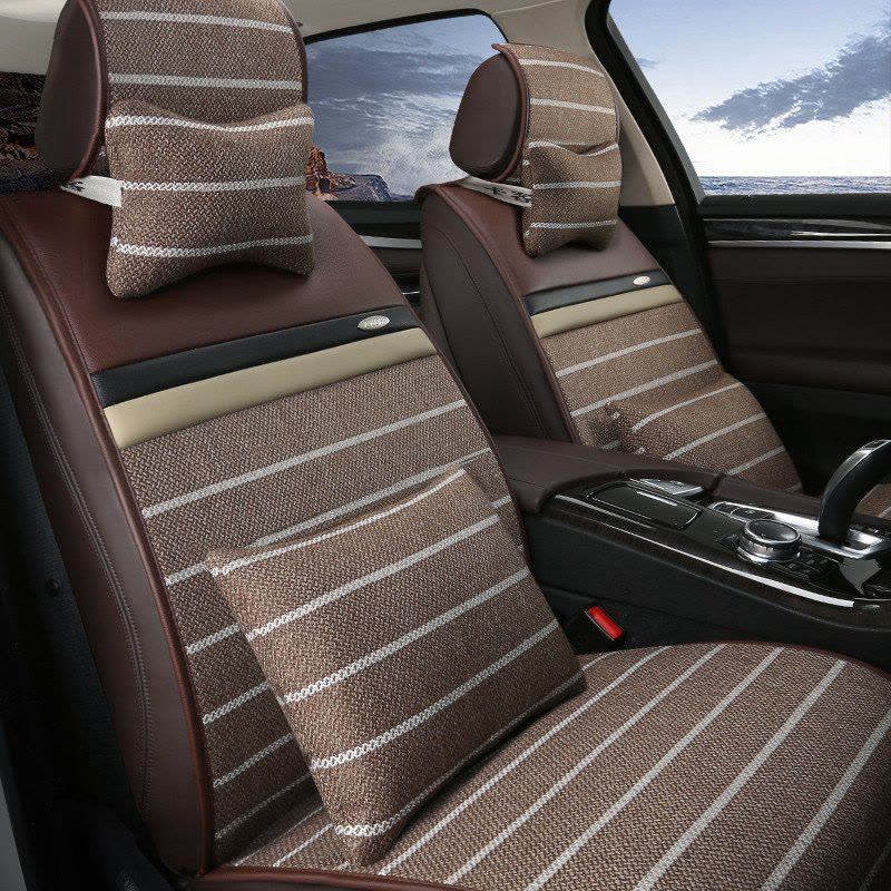 卡客 汽车坐垫四季通用汽车座垫新款免绑夏季汽车用品车垫套 大众别克丰田SUV图片