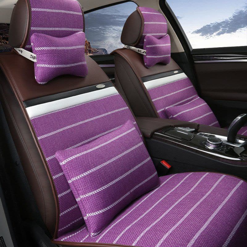 卡客 汽车坐垫四季通用汽车座垫新款免绑夏季汽车用品车垫套 大众别克丰田SUV图片