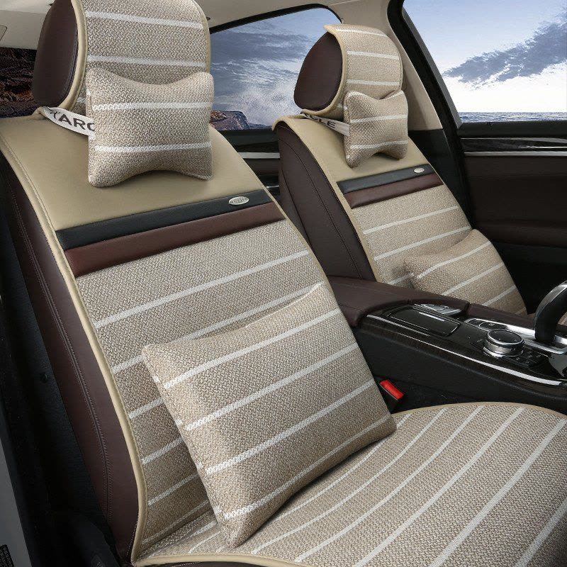 卡客 汽车坐垫四季通用汽车座垫新款免绑夏季汽车用品车垫套 大众别克丰田SUV图片