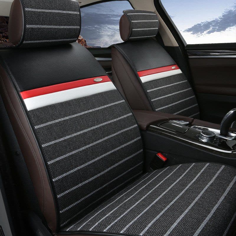 卡客 汽车坐垫四季通用汽车座垫新款免绑夏季汽车用品车垫套 大众别克丰田SUV图片