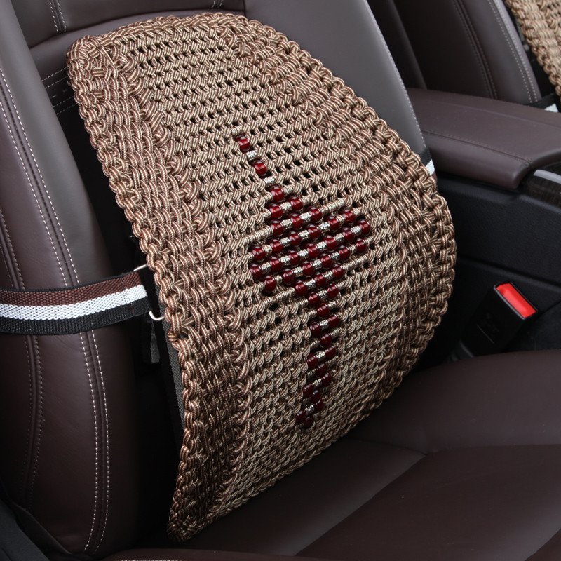 卡客Karcle 汽车腰靠冰丝腰靠汽车靠垫座椅腰靠夏季靠垫腰垫家用办公室靠背垫四季车用背靠枕座椅腰垫护腰枕