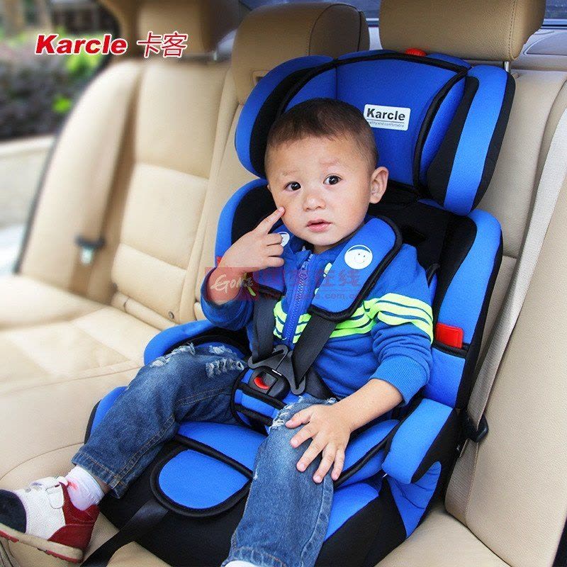 卡客 汽车儿童安全座椅 婴儿汽车车载安全坐椅9个月-12岁汽车用品图片