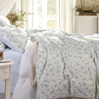 爱彼此ABS Jessica印象高级全棉斜纹印花四件套