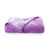 ABS 爱彼此 Blue Ocean海洋之谜系列竹纤维浴巾-紫色