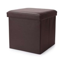 爱彼此ABS Lupo卢普多功能可折叠收纳凳-咖啡色