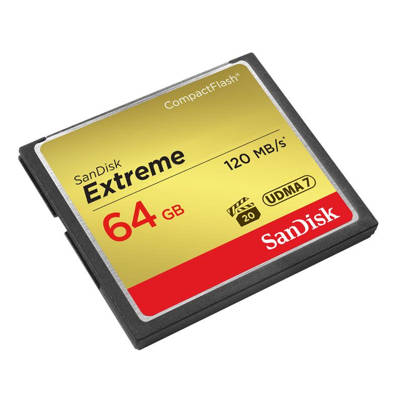 SanDisk闪迪 CF 64G CF卡 800X 120M/S 高速存储卡单反相机内存卡图片