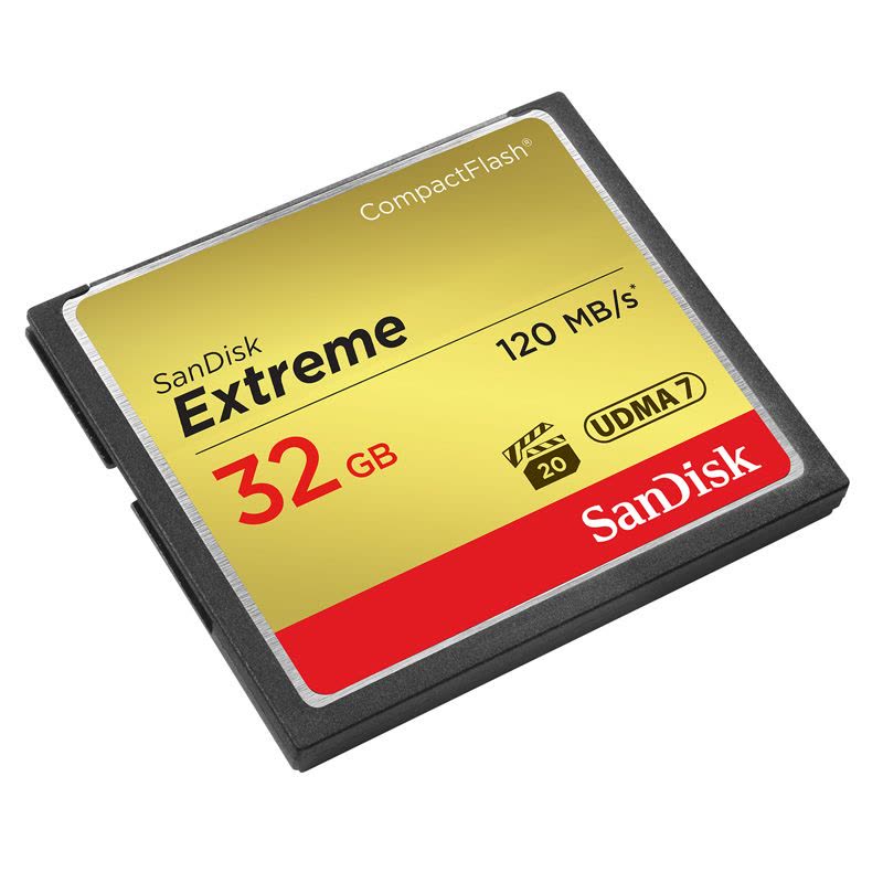 [官方授权]闪迪(SanDisk)CF卡32G 120M 800X高速存储卡 单反相机内存卡图片
