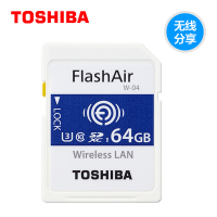 东芝无线 wifi SD卡64g 高速单反相机内存卡FlashAir W-04升级版