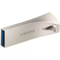 三星(SAMSUNG)U盘64G 高速USB3.1 BAR Plus升级版+金属优盘64G 读速200M