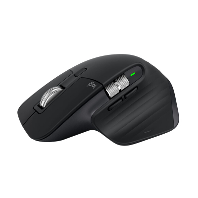 [官方授权]罗技(Logitech) MX Master3 无线蓝牙充电鼠标 优联跨屏台式笔记本电脑办公高端鼠标 黑色