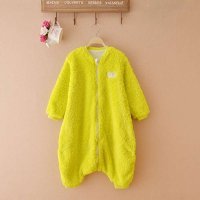 喆之屋 婴儿 宝宝 中小童 加厚双层分腿睡袋 秋冬保暖睡袋连体衣