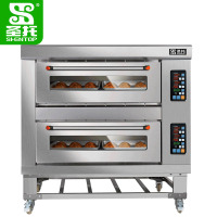 圣托(Shentop)两层四盘烤箱 全自动大型蛋糕面包披萨炉 月饼电热大烘炉 DGC03
