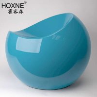 霍客森 进口ABS小球凳 苹果椅 球椅 时尚化妆凳梳妆椅个性坐凳 糖果圆凳