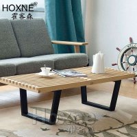 霍客森 Nelson Bench 纳米尼亚长木凳 实木电视柜 床尾凳 长条几