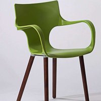 霍客森 扶手钢脚椅 简约式椅子 经典欧式椅 样板房椅 休闲椅