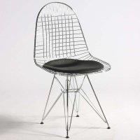 霍客森 铁线椅 埃菲尔金属椅Eiffel Wire Chair Eames铁丝椅 餐椅